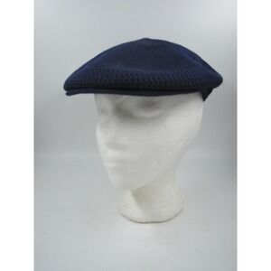 Kangol Hat Cap Fitted Mens Small Medium Blue 502 Tropic Ventair Made England